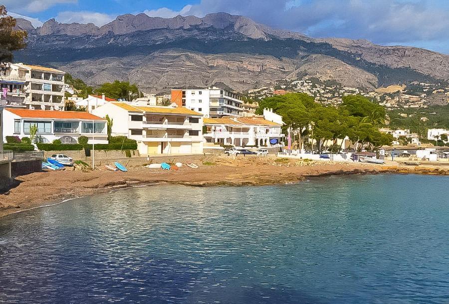 Apartamento Primera Linea Con Acceso Privado A La Playa Altea Exteriör bild