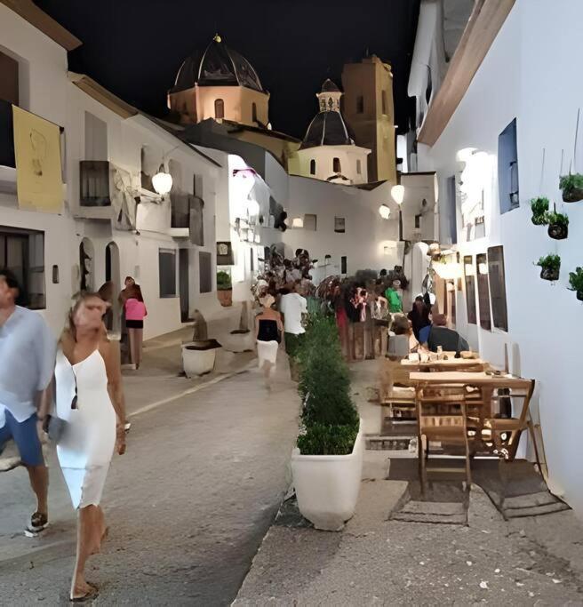 Apartamento Primera Linea Con Acceso Privado A La Playa Altea Exteriör bild